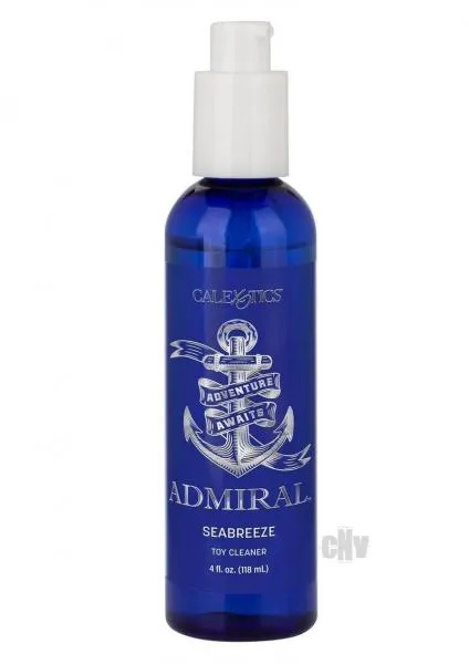 Admiral Seabreeze Toy Cleaner 4oz Seductucom Vibrators