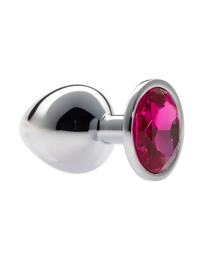 Adult Time NZ Anal Kink Metal Gem Butt Plug 41mm x 95mm weight 160g 1