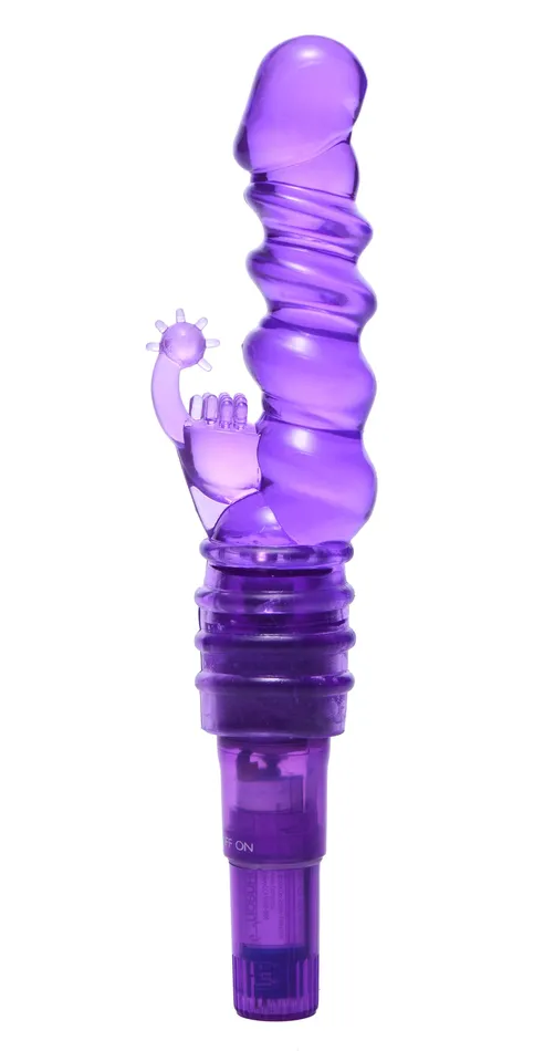 Adult Time NZ Royal Rocket Ribbed Rabbit Vibe Vibrators