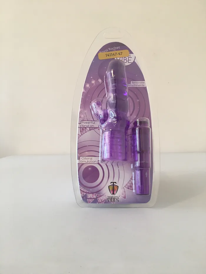 Adult Time NZ Royal Rocket Ribbed Rabbit Vibe Vibrators