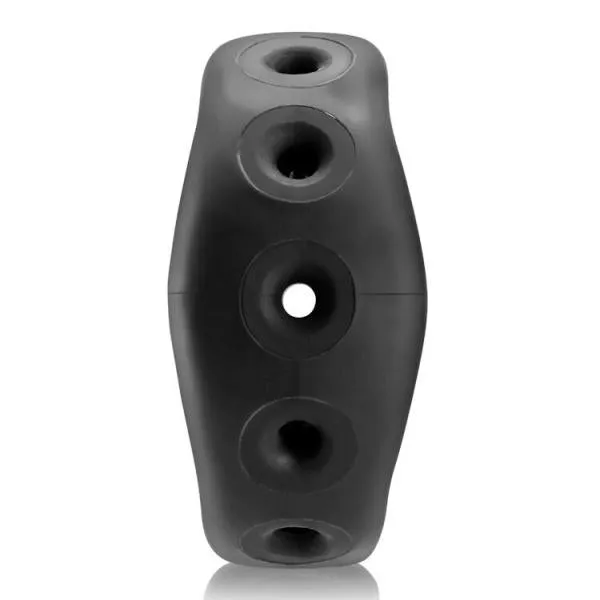 Air Airflow Cock Ring Silicone Tpr Blend Black Oxballs Male Sex Toys