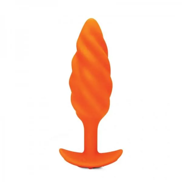 Anal bVibe B Vibe Swirl Texture Plug Orange