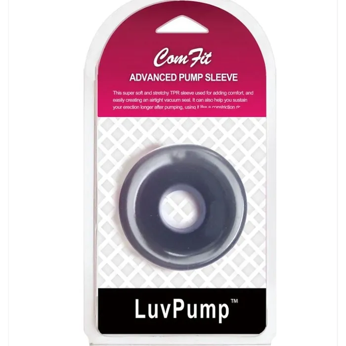 Anal Luvpump Silicone Donut Cushion Clear for Pump Cylinder 235in 26in Diameter Clear