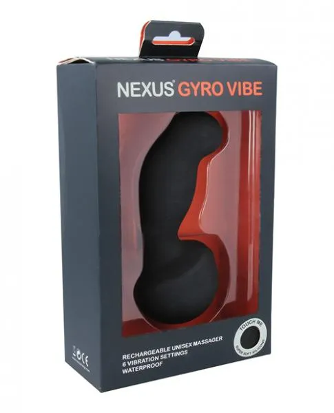 Anal Nexus Nexus Gyro Vibe Unisex Rocker Black