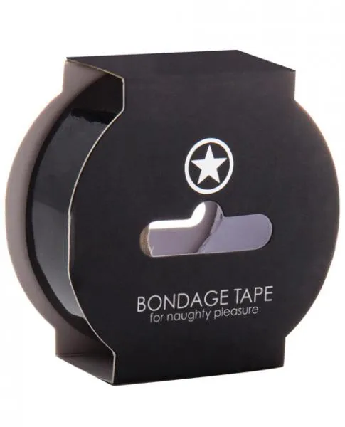 Anal Ouch Bondage Tape Non Sticky 5741 Feet Black