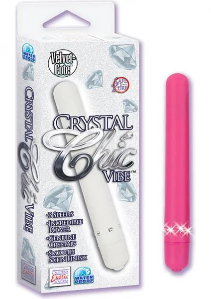 Anal Seductucom Crystal Chic Vibe 45 Inch Pink