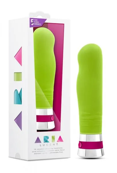 Aria Vibrators Aria Lucent Vibe Lime Green