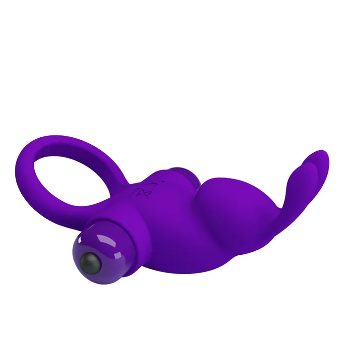 Bailes Male Sex Toys Cock Ring Vibrating Rabbit Penis Ring