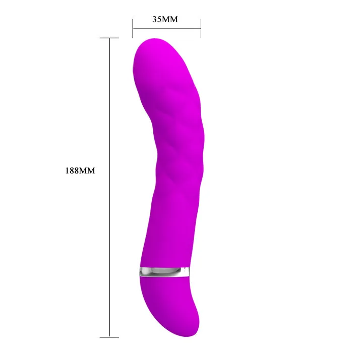 Bailes Vibrators Vibrator GSpot Style Truda Super Soft 7 Function Squishy Vibe