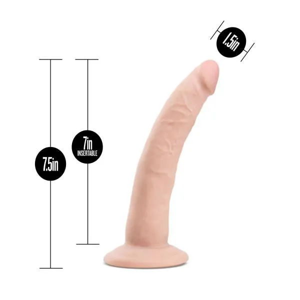 Blush Dildos Au Naturel 7 Inches Jack Beige Dildo