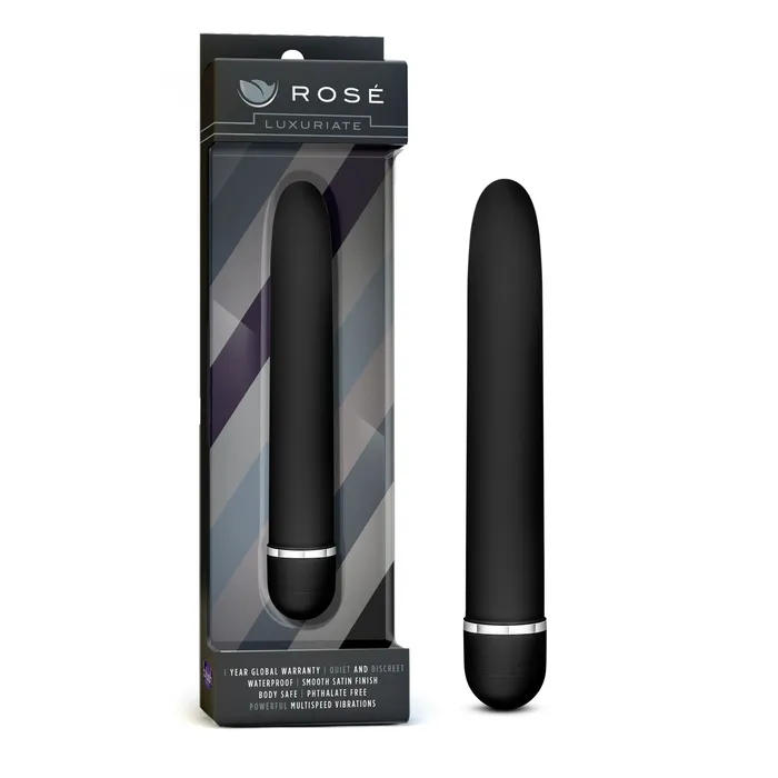 Blush Novelties Rose Luxuriate Black Vibrators