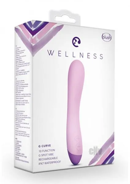 Blush Vibrators Wellness G Curve Purple