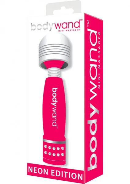 Bodywand Mini Massager Neon Pink BodyWand Vibrators