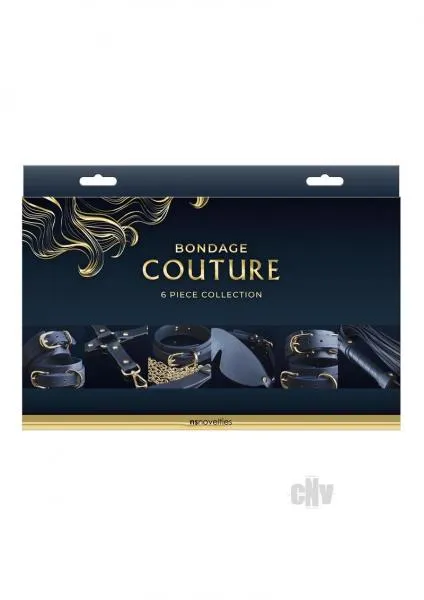 Bondage Couture 6pc Kit Blue NS Novelties Couples