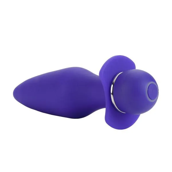 Booty Call Booty Rider Purple Vibrating Butt Plug Booty Call Anal