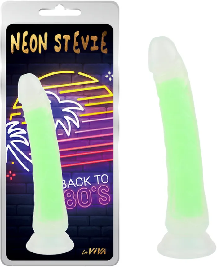 Chisa Novelties Dildos LaViva Neon Stevie 84 Dildo Multiple Colours