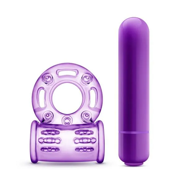 Couples Play With Me Couples Play Vibrating Cock Ring Purple