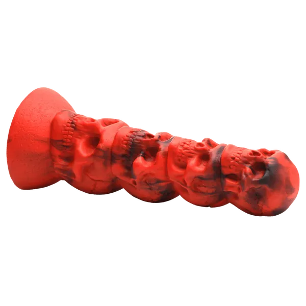 Creature Cocks Doom Silicone Dildo RedBlack XR Brands Dildos