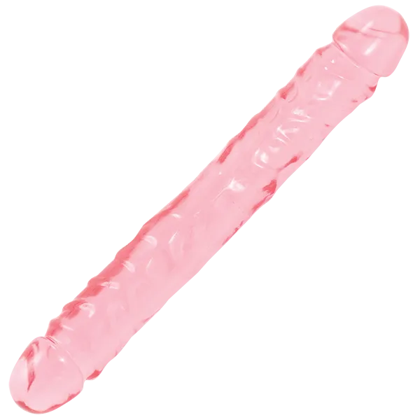 Dildos Crystal Jellies 12 Jr Double Dong Multiple Colours Doc Johnson