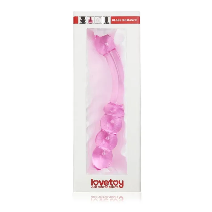 Dildos Lovetoy Glass Romance 10 Dildo 7 Pink