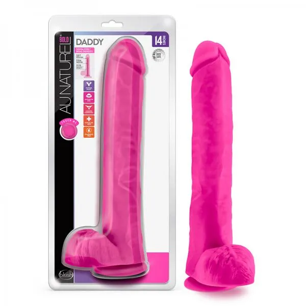 Dildos Pink Au Naturel Bold Daddy Dildo 14 In Pink