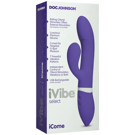 Doc Johnson ICome Purple Vibrators