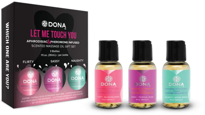 DONA Let Me Touch You Massage Gift Set Adult Time NZ Couples