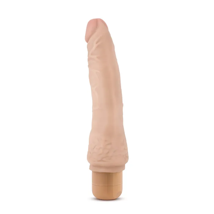 Dr Skin Cock Vibe 7 85in Vibrating Cock Beige Dr Skin Female Sex Toys