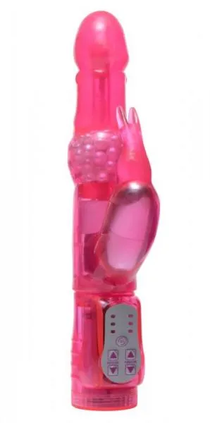 Empress Extra Strong Rotating Rabbit Vibe Pink Trinity Vibes Vibrators