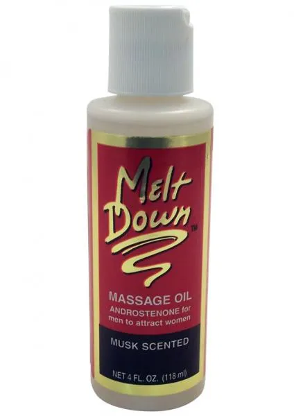 Enhancers Seductucom Meltdown Sensuous Massage Oil For Men Musk 4 Ounce