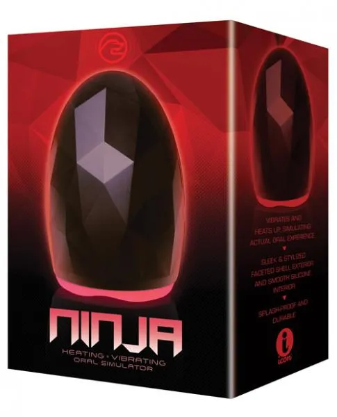 Falcon Male Sex Toys Falcon Ninja Rechargeable Heating Oral Masturbator