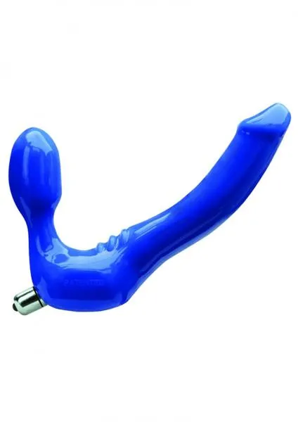 Feeldoe Dildos Tantus Feeldoe Slim Dildo Silicone Blue