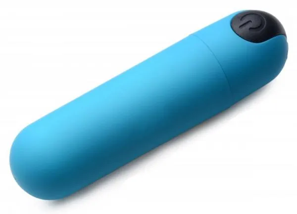 Female Sex Toys Bang Bang Vibrating Bullet W Remote Control Blue