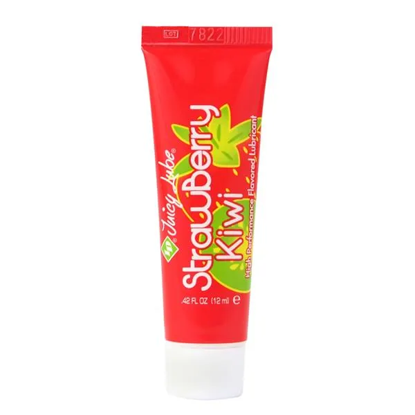 Female Sex Toys Lovetwoo ID Juicy Lube Tube 12 ml Strawberry Kiwi Bag of 72