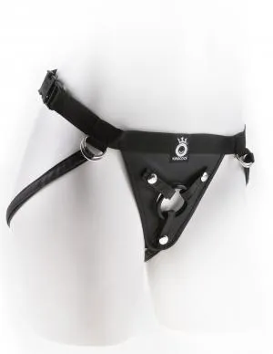 Female Sex Toys Pipedream King Cock Fit Rite Harness Black Nylon Strap On