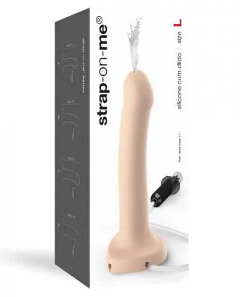 Female Sex Toys Strap On Me Silicone Cum Dildo Beige Lovely Planet