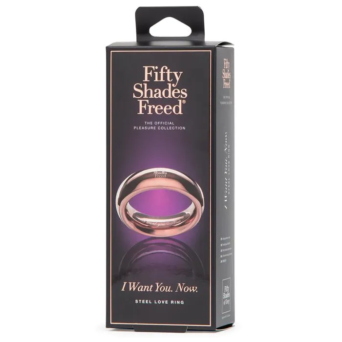 Fifty Shades Freed Vibrators Fifty Shades Freed Anello in Acciaio