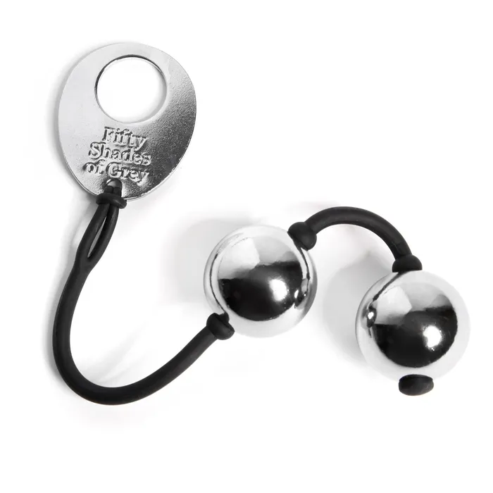 Fifty Shades Of Grey Vibrators Fifty Shades of Grey Inner Goddess Silver Metal Pleasure Balls