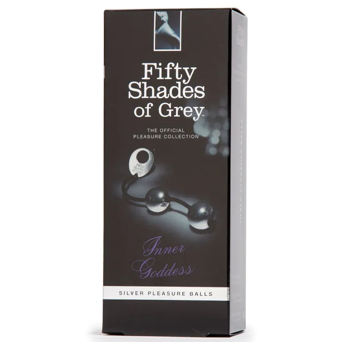 Fifty Shades Of Grey Vibrators Fifty Shades of Grey Inner Goddess Silver Metal Pleasure Balls