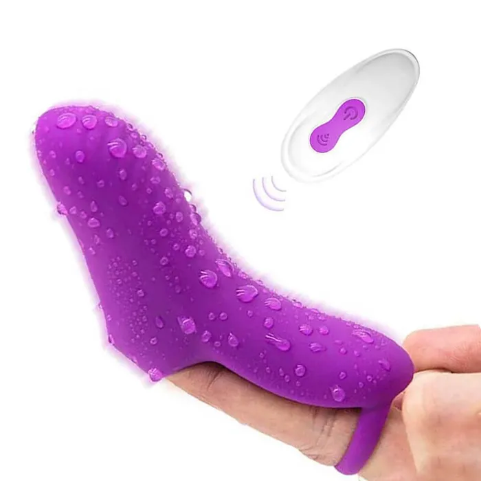 Finger Pleasure Vibration Sleeve OOTYEMO Male Sex Toys