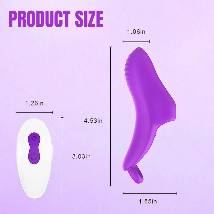 Finger Pleasure Vibration Sleeve OOTYEMO Male Sex Toys