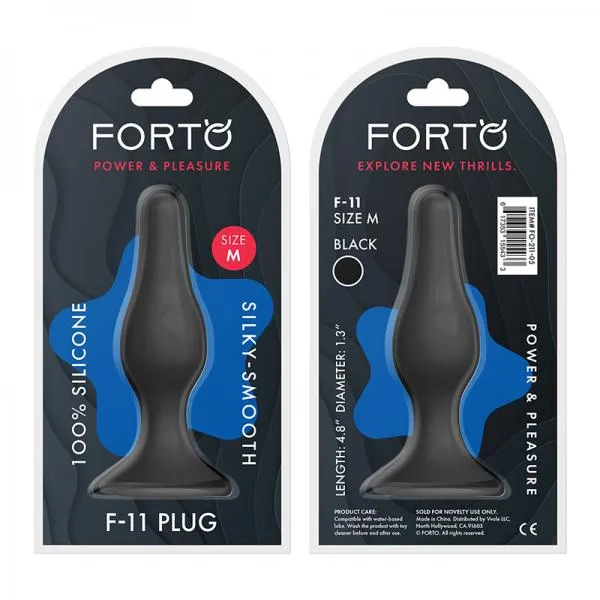 Forto Anal Forto F 11 Lungo Med Black