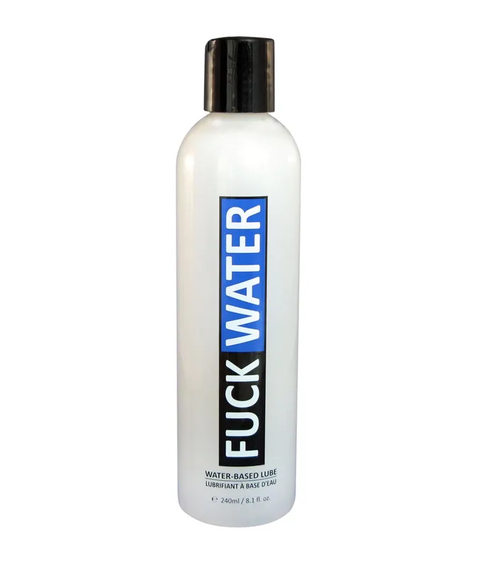 Fuck Water 8oz240ml Water Based Lubricant FuckWater Lubricants