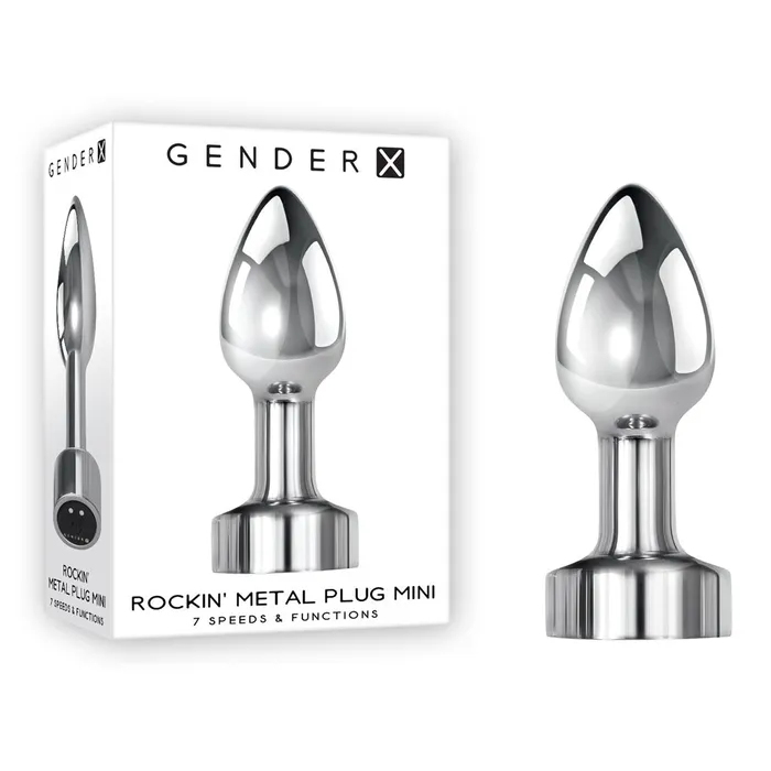 Gender X ROCKIN METAL PLUG MINI Gender X Anal