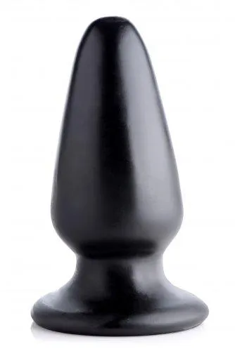 Gigantor Xxxl Tapered Butt Plug Black Master Cock Anal