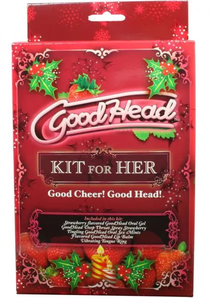 Good Head Xmas Kit For Her GoodHead Couples