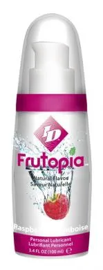 ID Lubricants Vibrators Frutopia Natural Red Raspberry 34 Oz