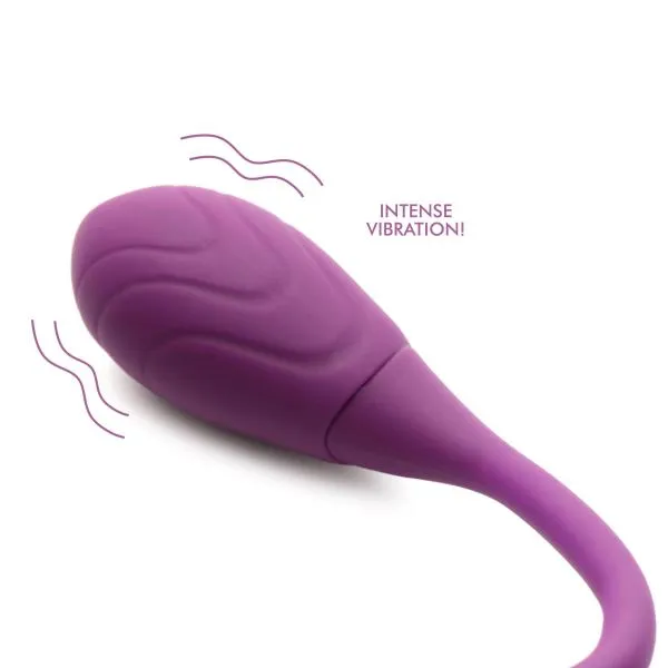 Inmi Female Sex Toys Slim Pulse 7x Pulsating Silicone Clit Stimulator And Vibrating Egg