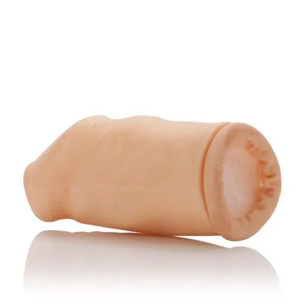 Latex Extension Smooth 3 Inches Beige Seductucom Dildos