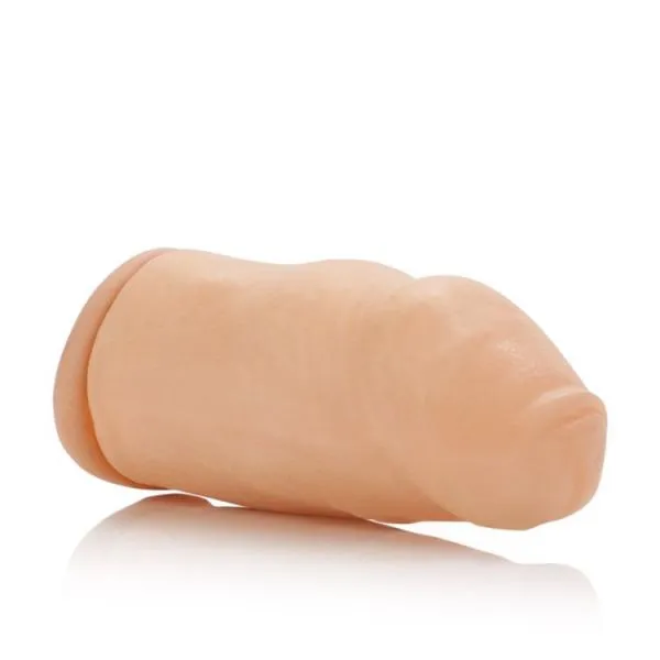 Latex Extension Smooth 3 Inches Beige Seductucom Dildos